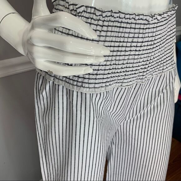 Love Tree wide shirred waistband striped pants - L‎ - Picture 8 of 15